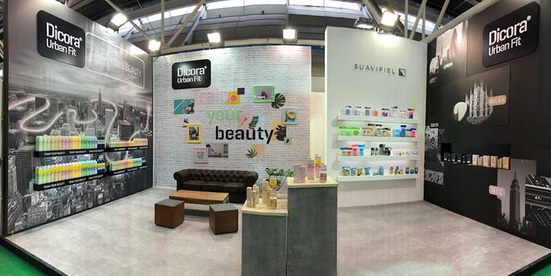 Stand de Nuvaria en Cosmoprof 2018