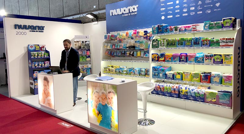 Stand de Nuvaria en PLMA2018